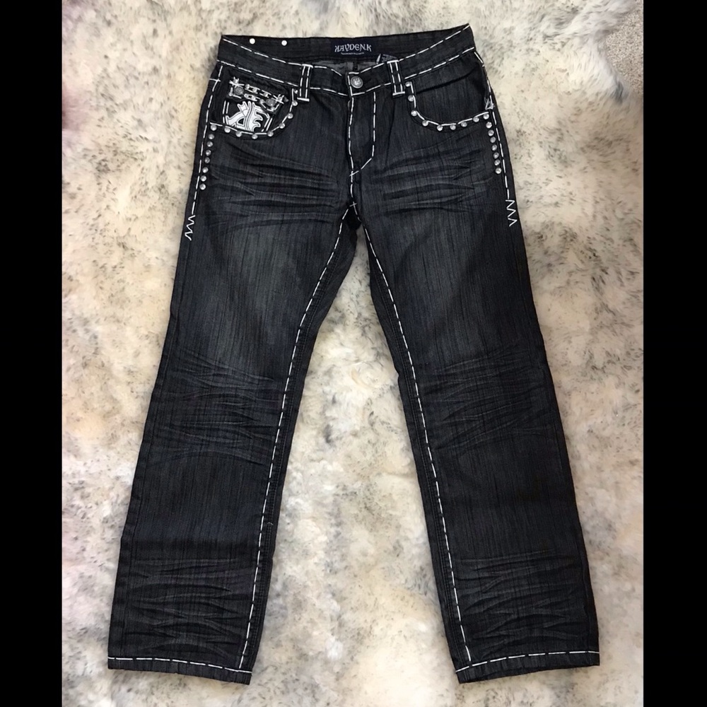 Kayden K Men’s Distressed Jeans